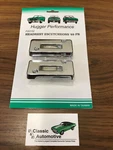 1969 Camaro Escutcheons Pair Chrome Bezels Bucket Seat. Fixed Price $19.99.