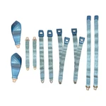 1971 Dodge Plymouth Body Blue Seat Belts Full Set Challenger Barracuda. Fixed Price $899.95.