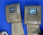 1967-1972 Chevrolet Gm Seat Lap Belt Buckles Robbins 312 6704 Tan Carriage Usa. Fixed Price $150.00.