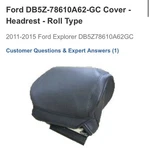 Genuine Oem Ford Explorer DB5Z-78610A62-GC Leather Cover Headrest Roll Type. Fixed Price $39.99.