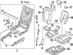 Genuine Audi Insert 4M0-883-426-T-11Q. Fixed Price $212.29.