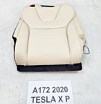 16-20 Tesla Model X Rear Right Passenger Side 3RD Row Seat Upper Cushion Cream. Fixed Price $188.01.