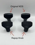 1973-77 (2) Repop! Hurst Olds 442 Chevelle A-body Swivel Seat Knobs Gm 9617482. Fixed Price $29.99.