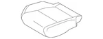 Genuine Mitsubishi Cushion Cover 87370W411P. Fixed Price $676.05.