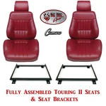 Standard Touring Ii Fully Assembled Seats & Brackets 1980-81 Camaro Any Color. Fixed Price $2071.43.