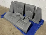 Bmw E46 M3 Coupe Rear Seat Bench Bottom + Top Dove Grey Gray Leather Oem. Fixed Price $299.99.