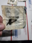 1965-70 Oldsmobile Nos Front Seat Back Assist Handle Rubber Bumper Gm 4833860 X2. Fixed Price $30.00.