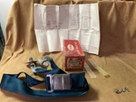 1964 Ford & Mercury Nos Blue Rotunda Seat Belt Kit #C3RZ 6261200-T. Fixed Price $249.99.