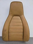 Nice Used Original Recaro Porsche 911 912E Tan Passengers Bucket Seat Back #1. Fixed Price $200.00.