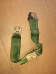 Green Deluxe Seat Belt Strap Gm Dated 1970 Buick Olds Chevy Pontiac. Fixed Price $70.00.