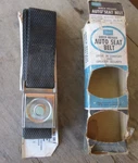 Nos Vintage 1960'S Sears Allstate Auto Seat Belt Quick Release 64031 Black. Fixed Price $39.99.