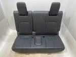 Fits 2022 - 2025 Infiniti QX60 Luxe Rear 3RD Row Back Seat Black Leather Oem. Fixed Price $503.20.