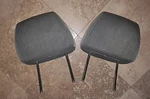 2009-2011 Honda Ridgeline Front Seat Head Rest Cloth Diamond Set Of Gray. Fixed Price $27.92.