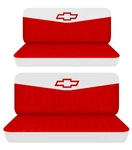 Front And Rear Bench Seat Covers Fits 1950 To 1970 Chevy Bel Air 4DOOR W/design. Fixed Price $164.99.