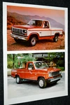 1982 Ford F100 Truck / Ranger Original Detroit Autoshow First Look Print Ad. Fixed Price $11.39.