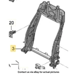 2011 2015 Vw Jetta Seat Back Frame Upper Used Oem 5C6881045E. Fixed Price $230.19.