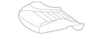 Genuine Mercedes-benz Driver Seat Cushion 205-910-39-20-9G60. Fixed Price $979.40.