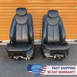 03-06 Oem Mercedes R230 SL500 Front Left Right Seat Set Leather Black Designo. Fixed Price $799.00.