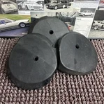 Bmw E23 E24 E28 E30 Oem Seat Hinge Black Trim Cap Cover #2 #3 #4 Set. Fixed Price $49.99.