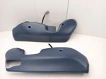 92-97 Ford F150 F250 40/20/40 Left Right Seat Side Cover Panel Blue Trim Oem. Fixed Price $199.99.