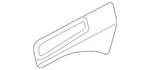 Genuine Volkswagen Adjust Handle 5C6-882-252-C-82V. Fixed Price $35.93.