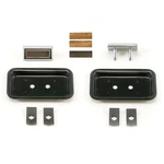 1969-70 Mustang; Deluxe Seat Button Woodgrain; Pair. Fixed Price $26.99.