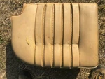 Rover 3500S Nada Right Rear Seat Cushion Bottom , Biscuit Color. Fixed Price $50.00.