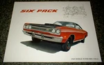 1969 Dodge Super Bee 440 6-PACK Hemi Mopar Art 68-69 Six 383. Fixed Price $11.39.