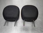2014-2020 Mitsubishi Mirage Rear Seat Left & Right Cloth Headrest Black Pair Oem. Fixed Price $50.00.