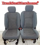 Dodge Ram 2015 Gray Cloth Front Truck Seats Power. Fixed Price $785.00.