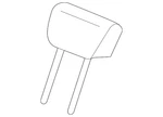 Genuine Honda Headrest 82140-SCV-L03ZB. Fixed Price $295.14.