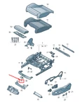 New Audi Q5 Fy Front Seat Adjuster Handle 80A882609DS2 Genuine. Fixed Price $31.81.