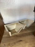 Pair 1971-1977 Dodge Lowback Bucket Seats Bases Van B-series Ramcharger. Fixed Price $395.00.