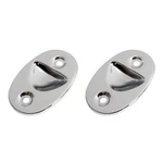 Mustang Seat Plates Folddown Chrome Pair 1965 1966 1967 1968 69 70 - Scott Drake. Fixed Price $20.67.