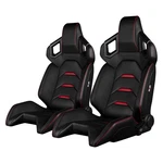 Braum BRR5-BKRD Alpha-x Series Sport Seats Black & Red. Fixed Price $999.99.