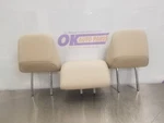 2023 Infiniti QX60 Luxe Rear Second Row Headrest Set Beige Leather. Fixed Price $166.25.