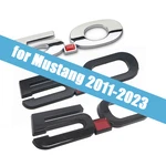 2PCS Fender Side Badge For 2011-2023 Mustang Gt 5.0 Emblem Sticker Black Silver. Fixed Price $16.99.