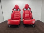 Chevrolet Corvette Z51 3LT 14-19 2X Red Leather Competition Seats Assembly. Fixed Price $5999.99.