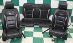 22' Camaro Coupe Black Leather Heated Power Front Buckets Backseat Seats Set. Fixed Price $2184.99.
