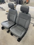 Ford F250 F350 Superduty Blem Front Seats New Oem Grey Gray Vinyl Leather Set. Fixed Price $699.99.