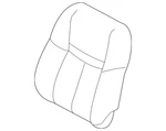 Genuine Nissan Seat Back Cover 87621-6MA5A. Fixed Price $1241.21.