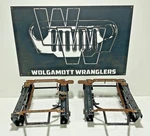 97-02 Jeep Tj Wrangler Front Seat Brackets Both Tilt & Slide Driver + Passenger. Fixed Price $234.00.