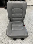 1998-2003 Lexus LX470 2ND Row Seat Right Gray Leather Oem. Fixed Price $325.00.