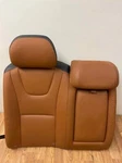 Rear Seat Rh Passenger Upper Cushion Brown Leather Fits 11 - 18 Volvo S60 T5. Fixed Price $126.65.