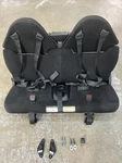 2015-2021 Nonyoke Oem Tesla Model Rear Facing Jump Seats 3RD Row Complete Kit. Fixed Price $2299.00.