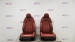 11 Audi R8 Quattro Coupe Power Heated Seat Front Set Pair Brown Leather. Fixed Price $1491.75.