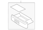 Genuine Volkswagen Storage Drawer 5GM-882-601-ZA2. Fixed Price $11.49.