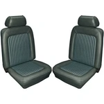Tmi Dark Ivy Gold Premium Upholstery Front Set Standard Mustang 1969 W/ Bucke.... Fixed Price $264.85.