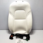 17-23 Oem Tesla Front Right Passenger Upper Seat Cushion Leather White Note*. Fixed Price $158.00.