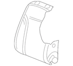 Genuine Volkswagen Seat Back Cover 5C6-881-806-EL-EEL. Fixed Price $489.94.